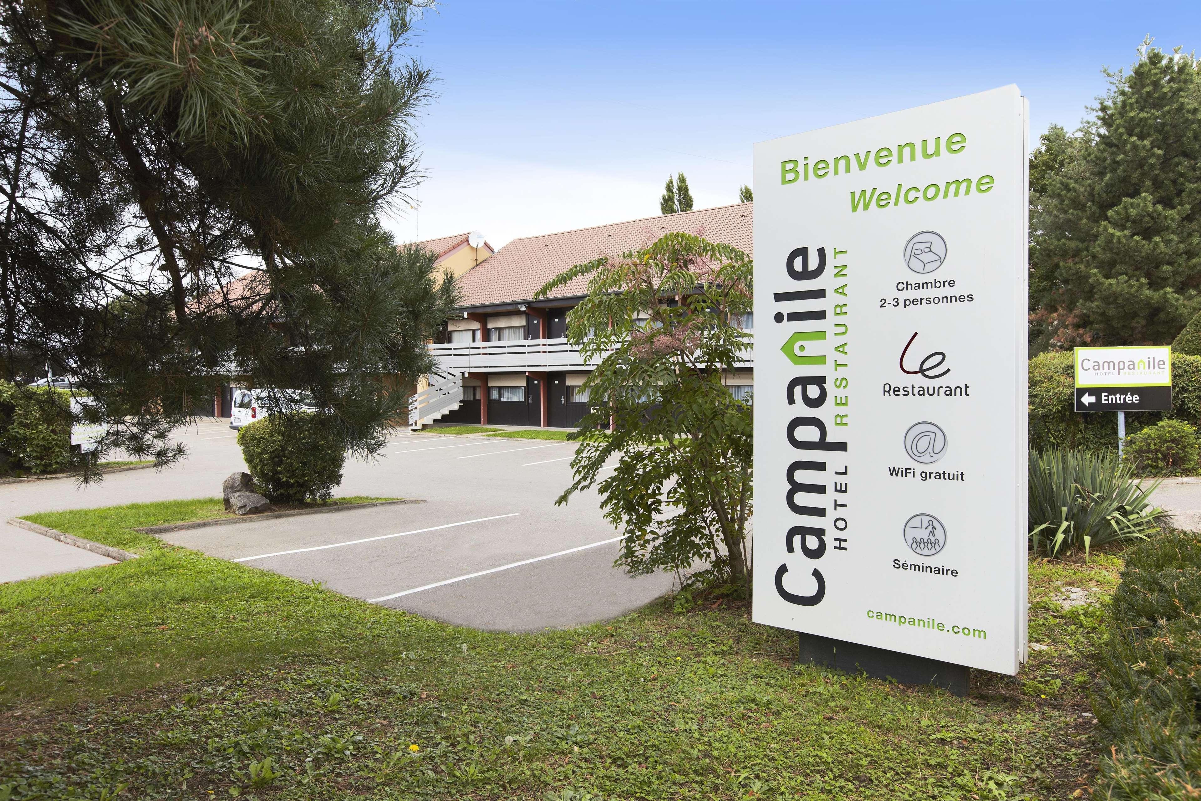 Hotel Campanile Mulhouse - Illzach Ile Napoléon Exterior foto